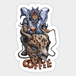 Colonel Coffee Sticker